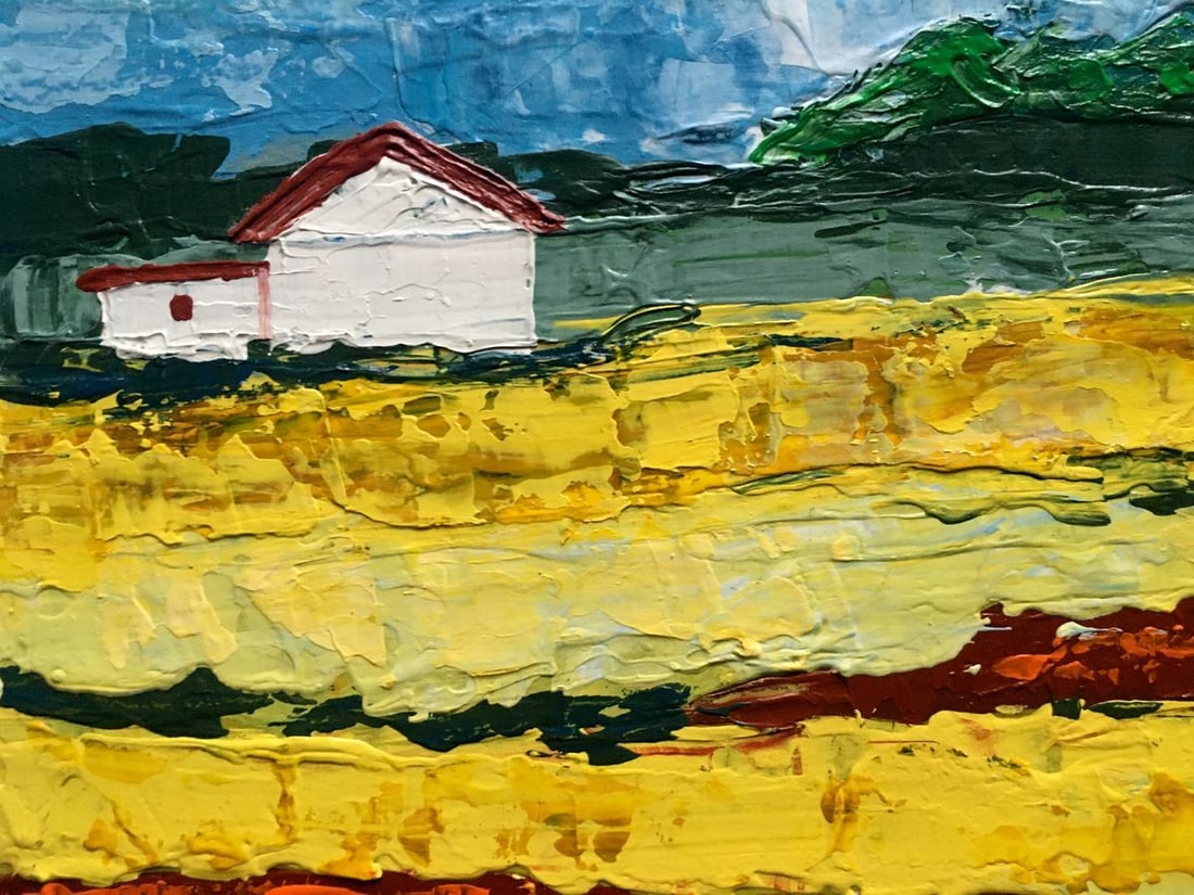 Oil painting House by the coast Zadorozhnya V. V. - 9