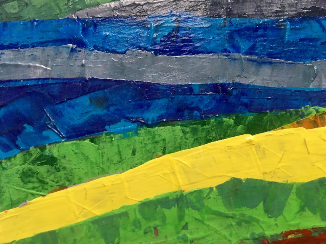 Oil painting Ukrainian field Zadorozhnya V. V. - 5