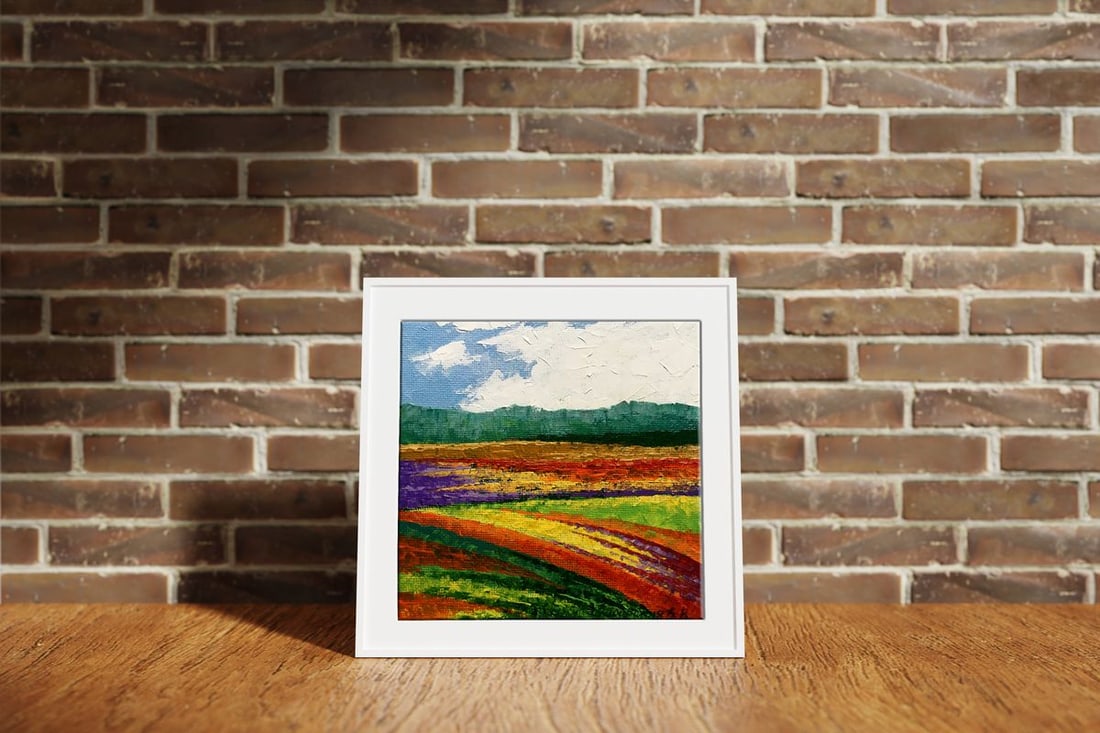 Oil painting After the rain Zadorozhnya V. V. - 2