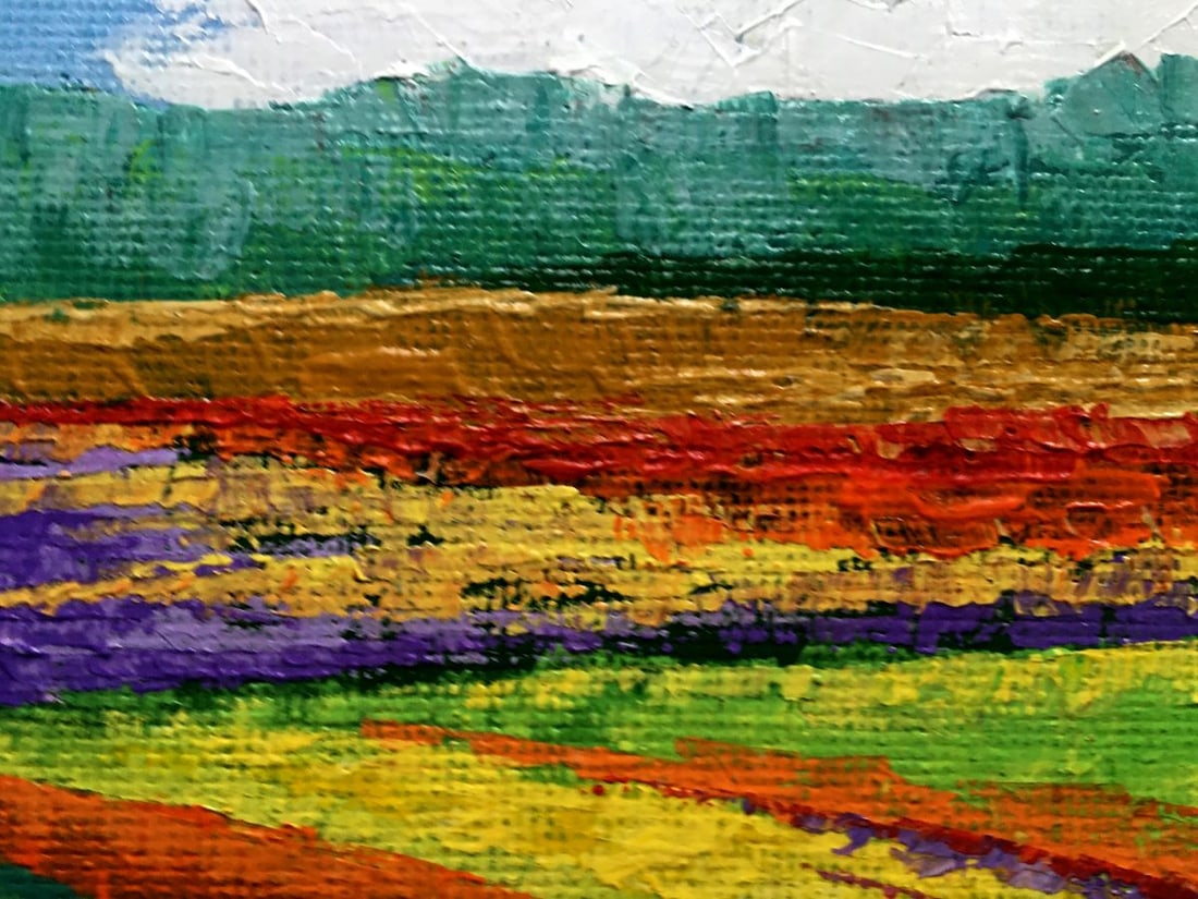 Oil painting After the rain Zadorozhnya V. V. - 7