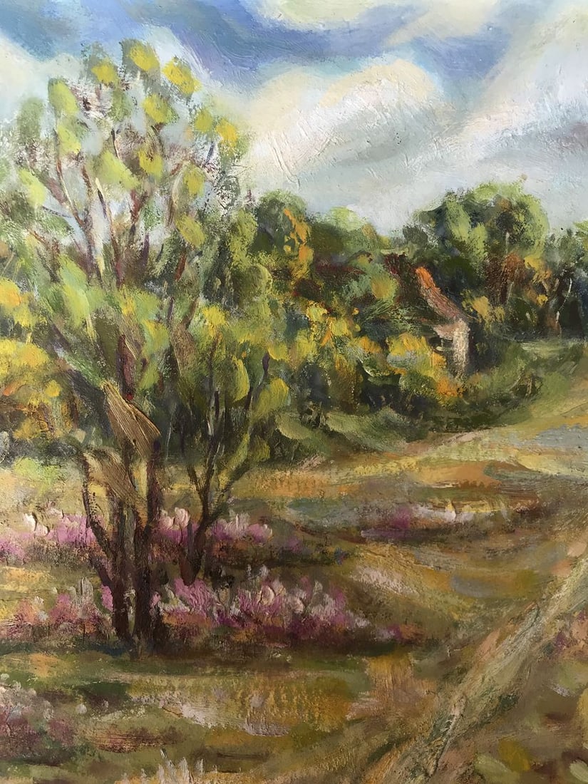 Oil painting Tokari village Shapoval Ivan Leontyevich - 4