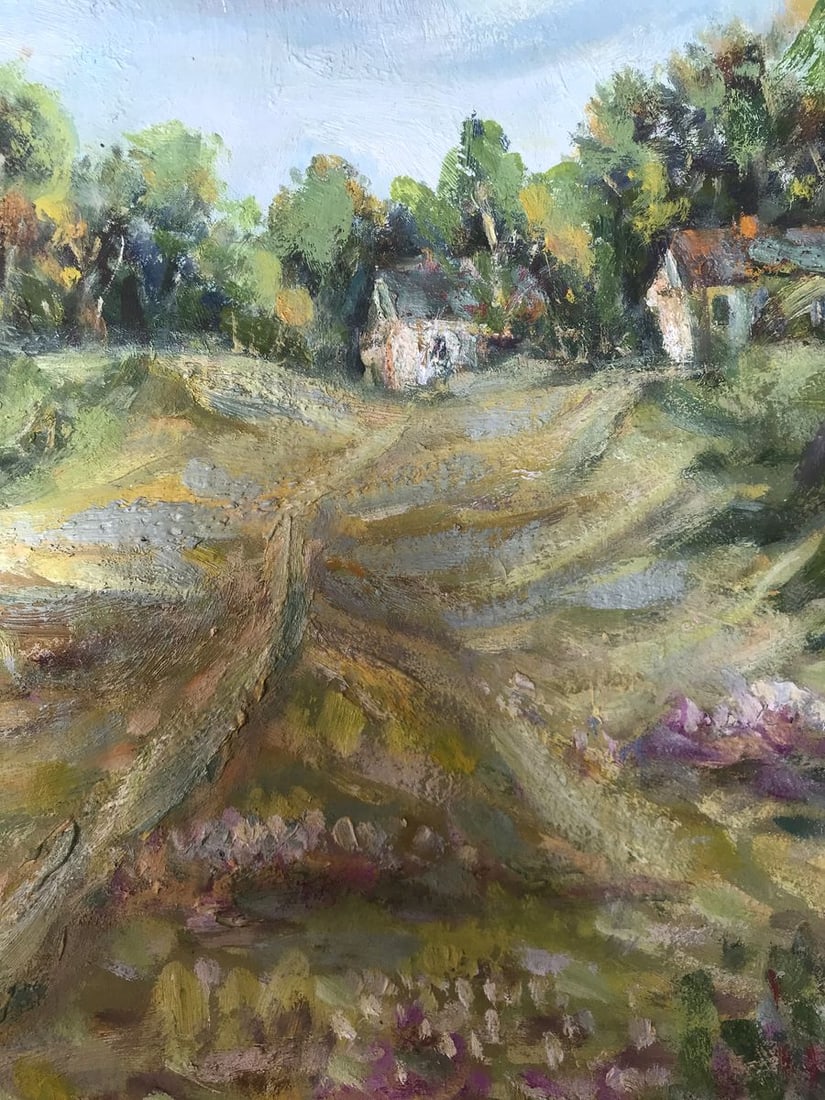 Oil painting Tokari village Shapoval Ivan Leontyevich - 8