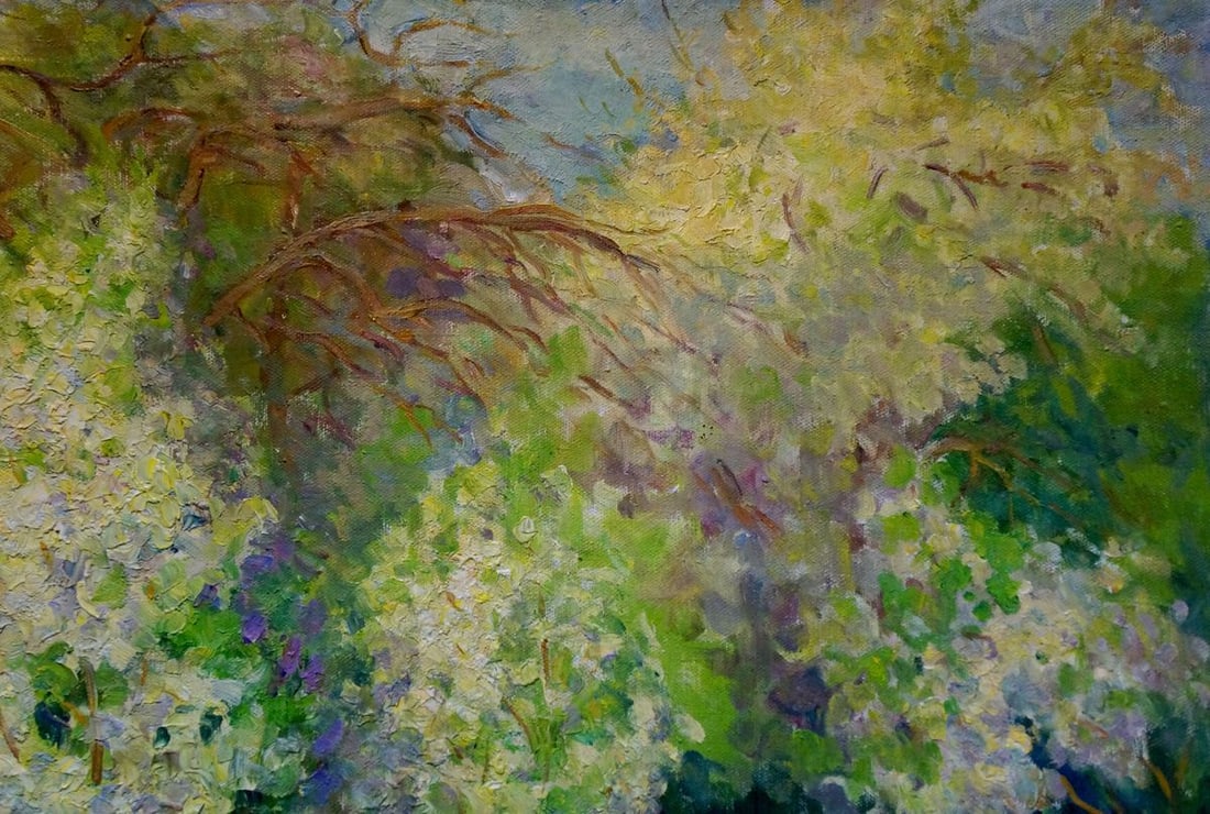 Oil painting The garden has blossomed Galkun Tatiana Dmitrievna - 4