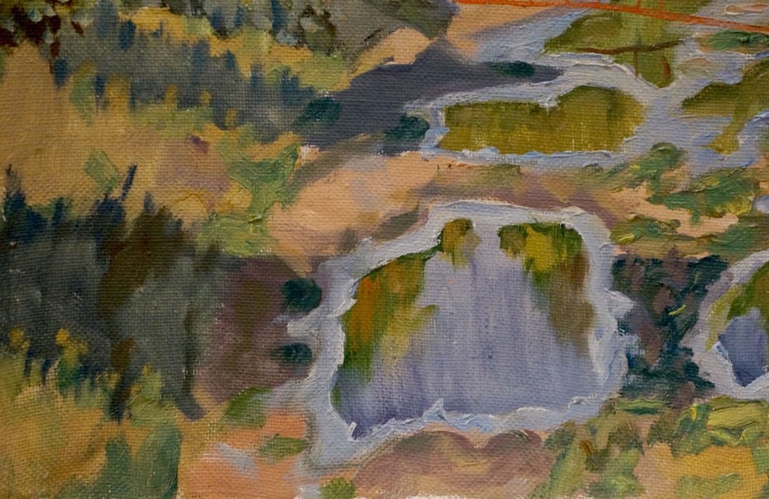 Oil painting Forest park Chernikov Nikolay Vladimirovich - 2