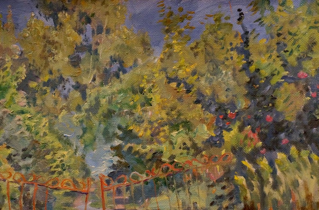 Oil painting Forest park Chernikov Nikolay Vladimirovich - 4
