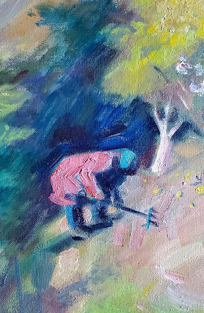 Oil painting Spring Litvinov Daniil Olegovich - 2