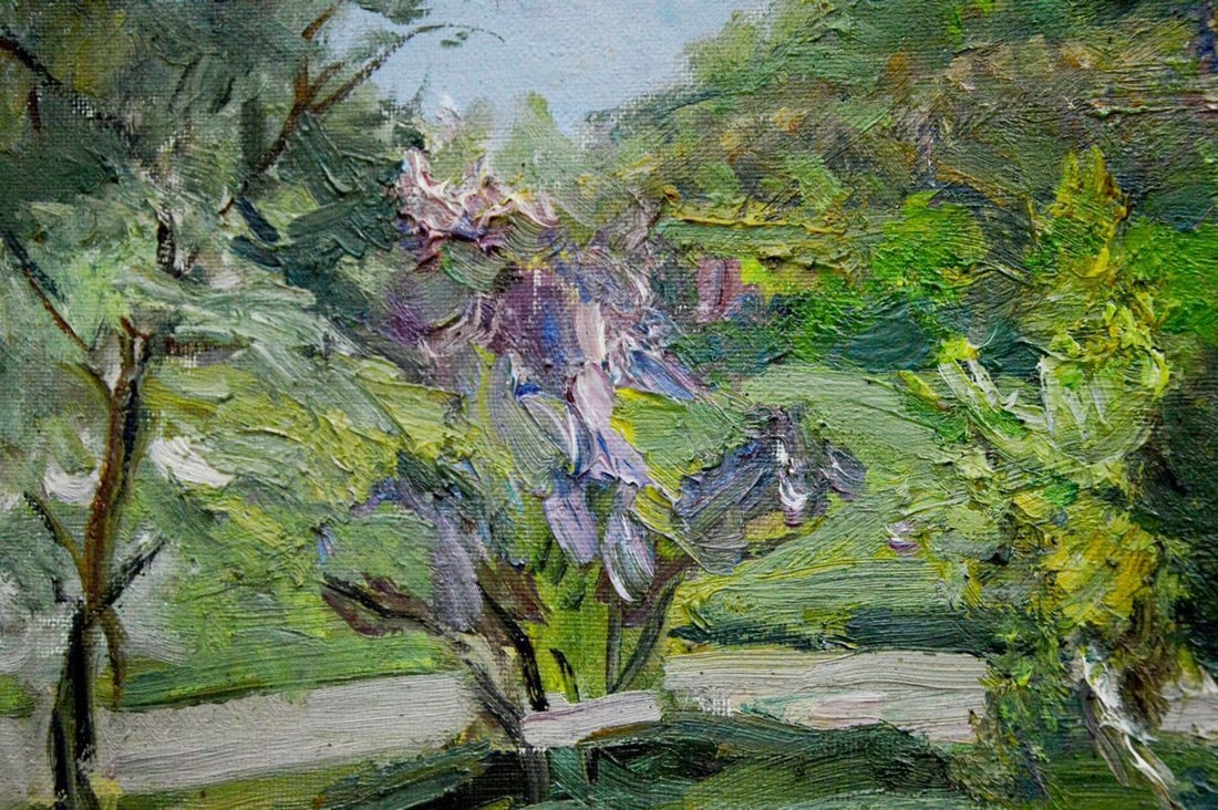 Oil painting Garden Matvey Borisovich Kogan-Shatz - 7