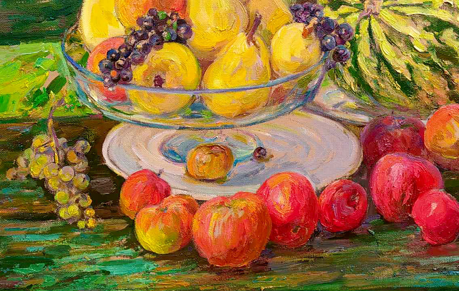 Oil painting Riches of August Leonid Pavlenko - 4