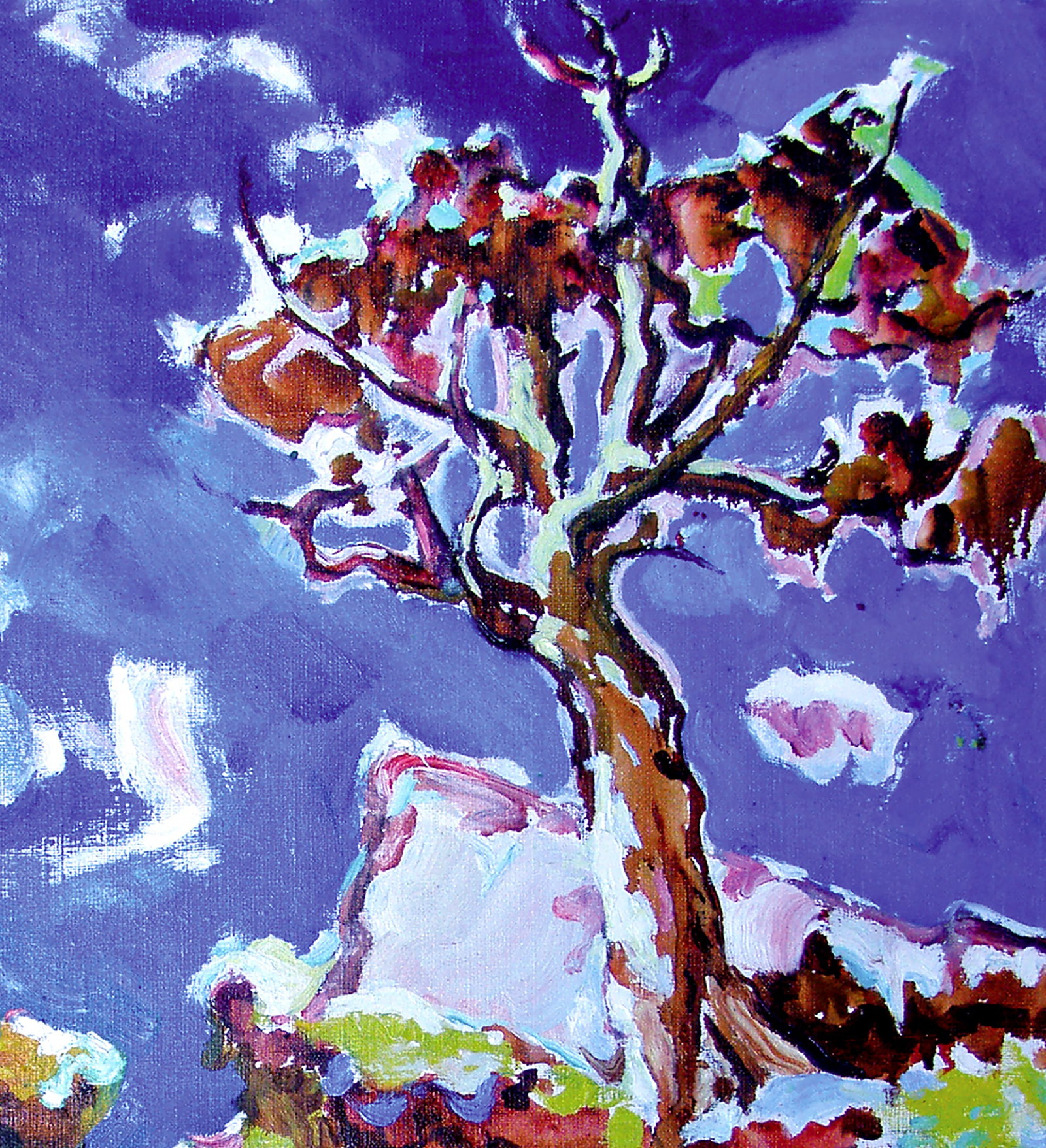 Oil painting In the mountains Leonid Pavlenko - 3