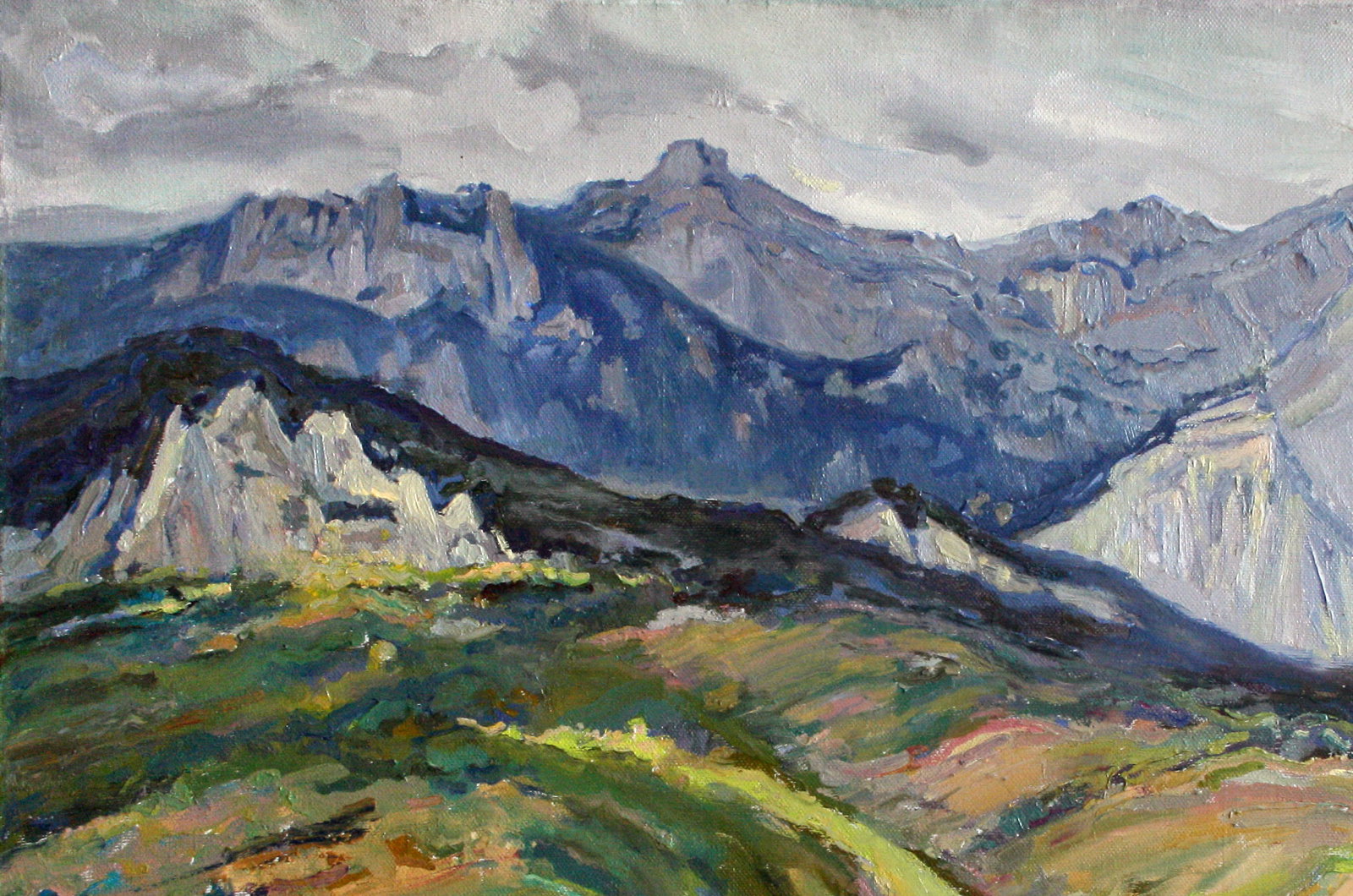 Oil painting With mountain views Leonid Pavlenko - 2