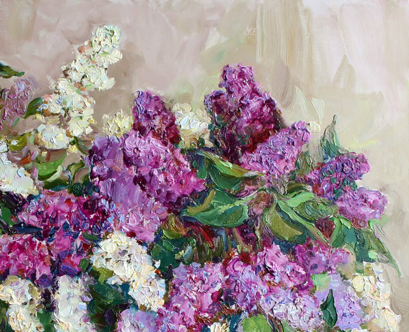 Oil painting Lilac Leonid Pavlenko - 3