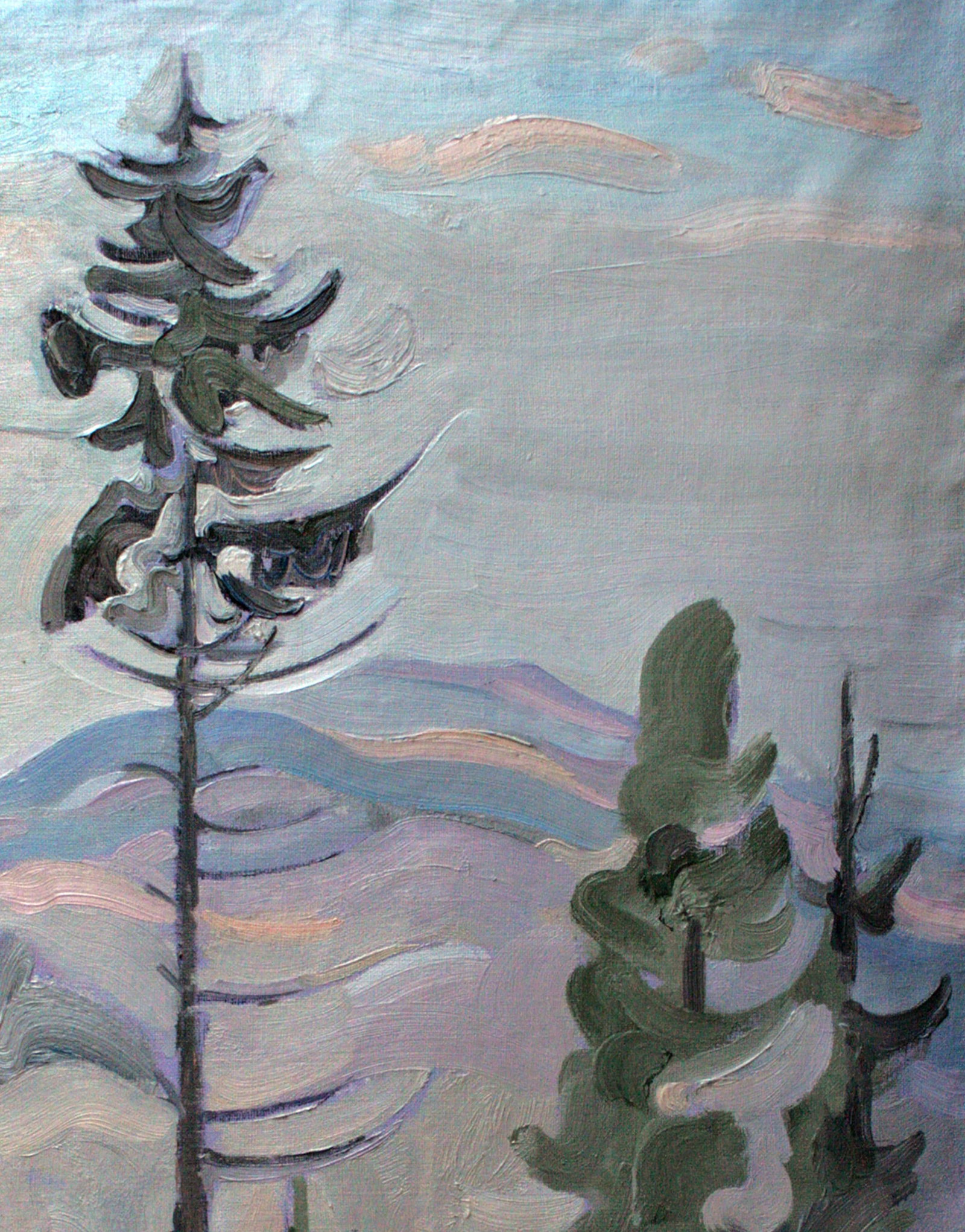 Oil painting Spruce Leonid Pavlenko - 3