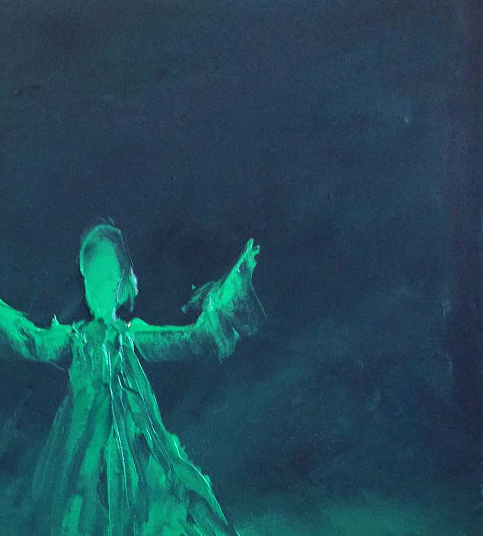 Oil painting Night guest Andriy Klishyn - 3