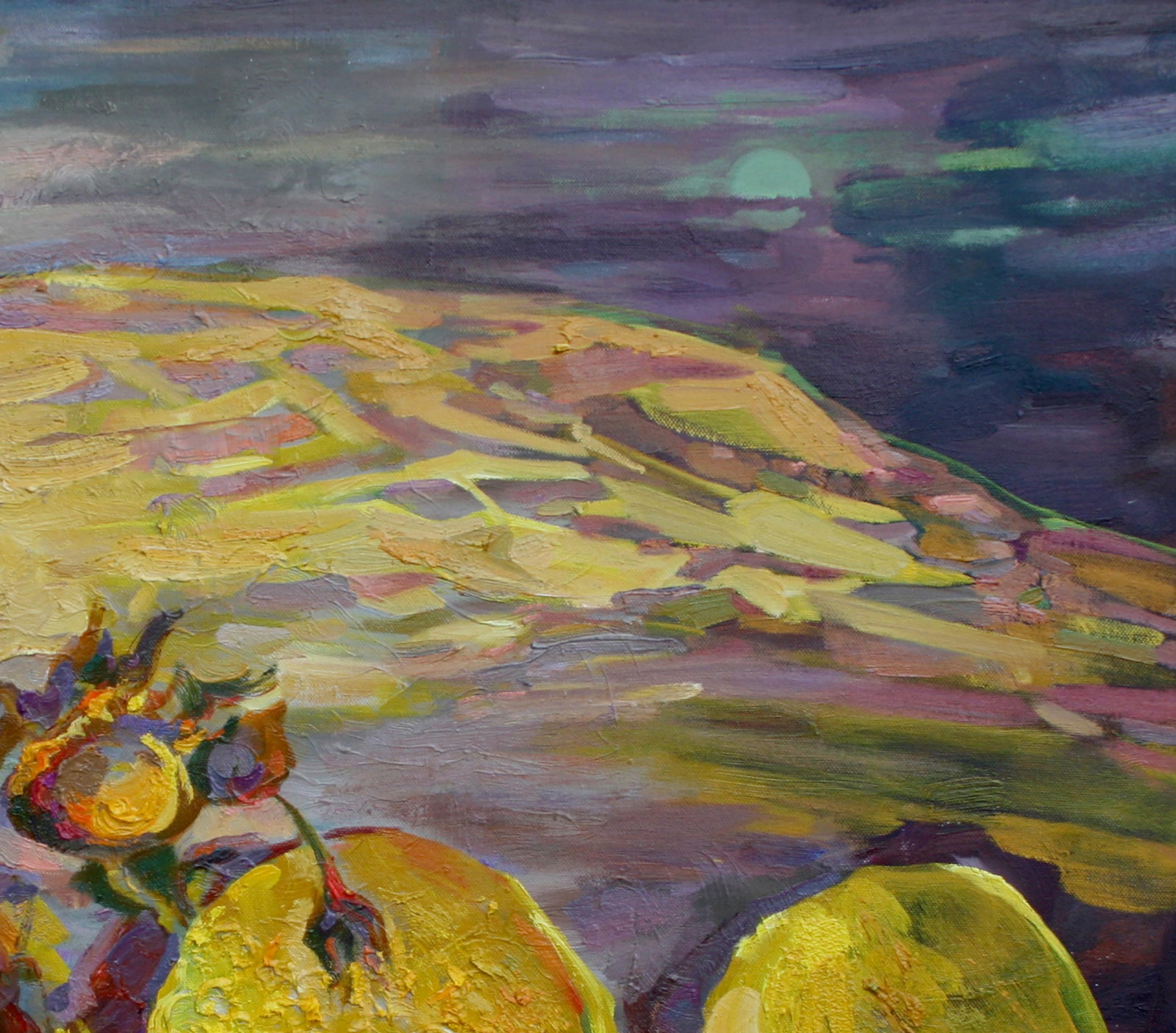 Oil painting Millstone of time Leonid Pavlenko - 3