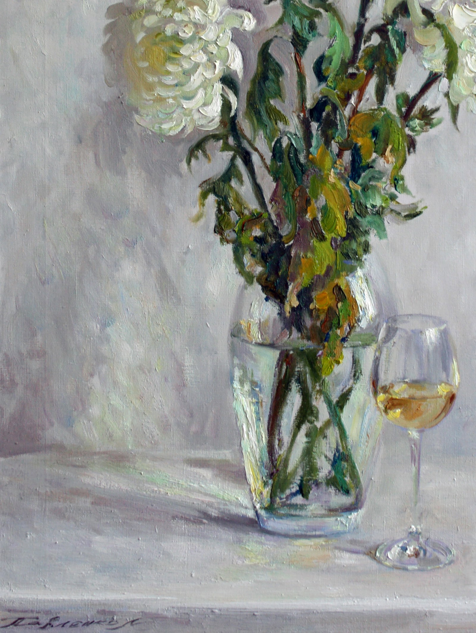 Oil painting Melancholy Leonid Pavlenko - 4
