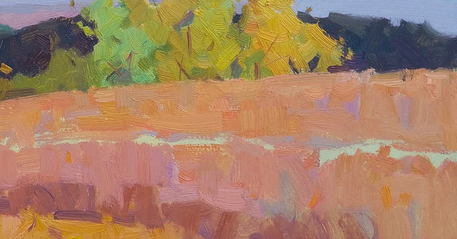 Oil painting Autumn has come to the fields Igor Tuzhikov - 2