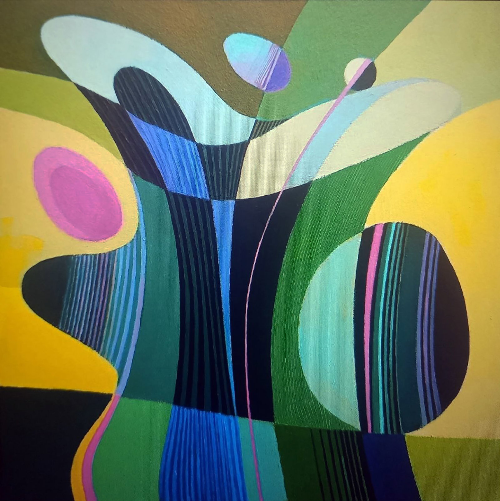 Oil painting Vase Alexander Strashevich: Title : Oil painting Vase Alexander Strashevich Description: 5STRASH Painter: Alexander Strashevich Size: 50x50 cm/19.68x19.68 inches Components: oil, cardboard Original painting CONDITION: excellent 