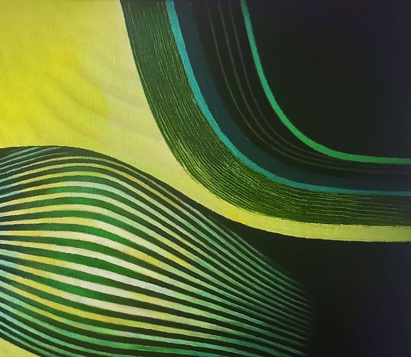 Oil painting Green uniform Alexander Strashevich - 3