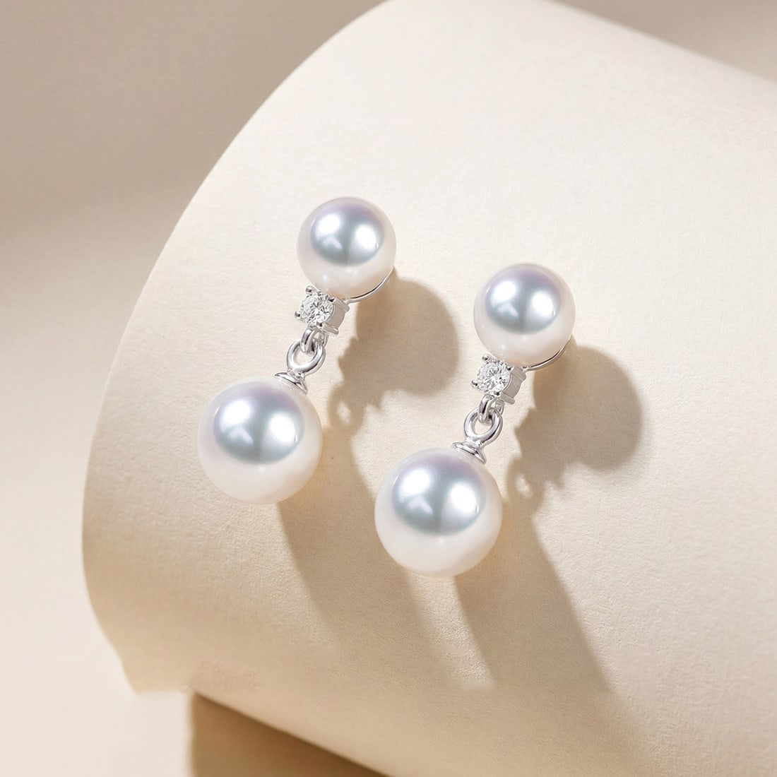 18K Gold AKOYA Pearl Earrings - 3