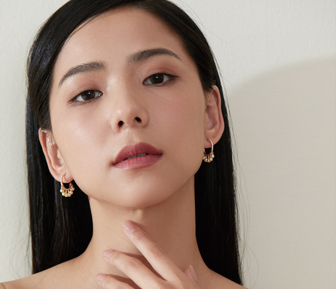 18K Gold AKOYA Seawater Pearl Earrings - 3