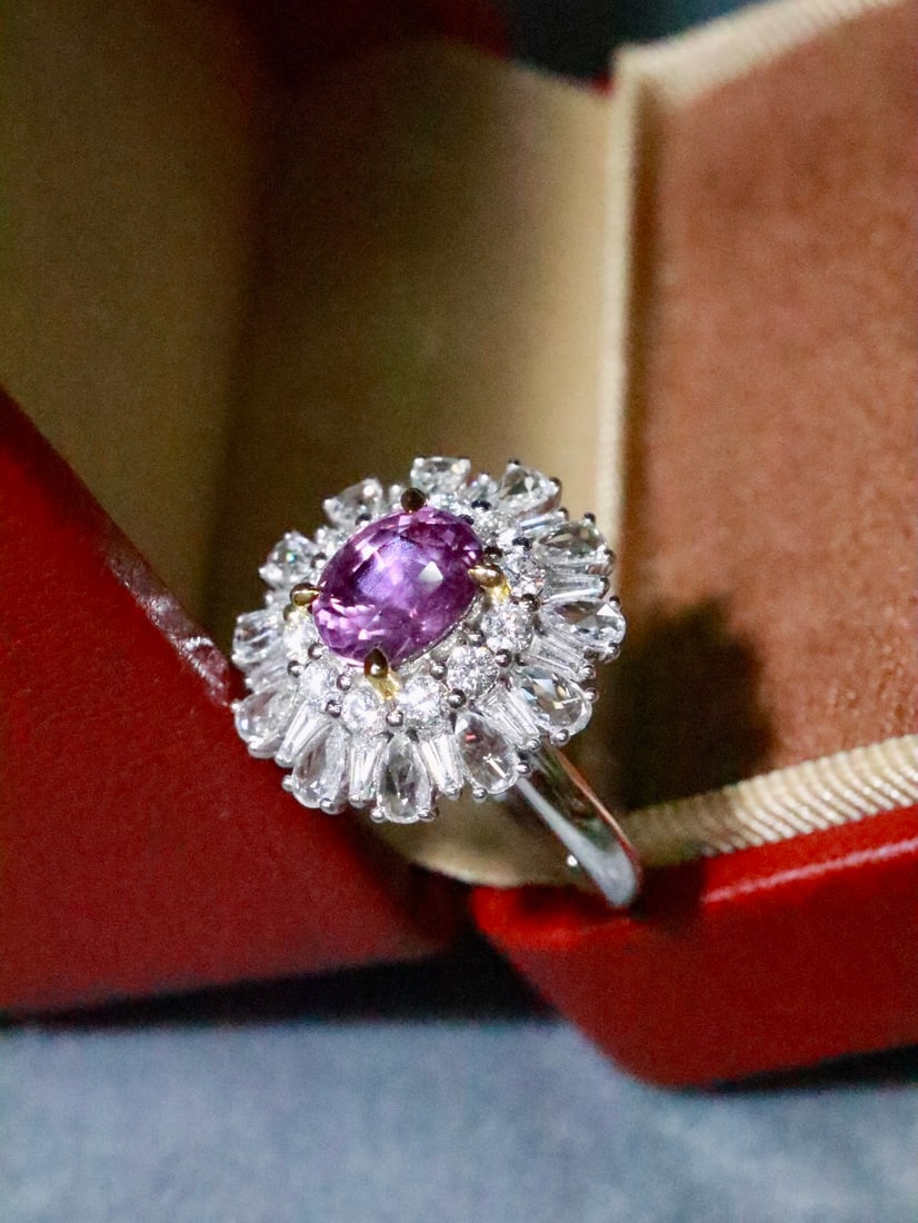 18K Gold Sapphire Ring - 3
