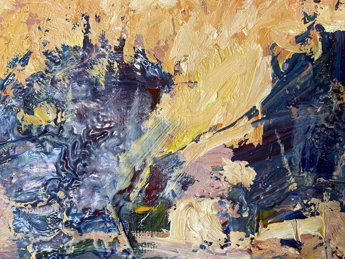 Oil painting Moonlit night Mazur Vladimir - 8