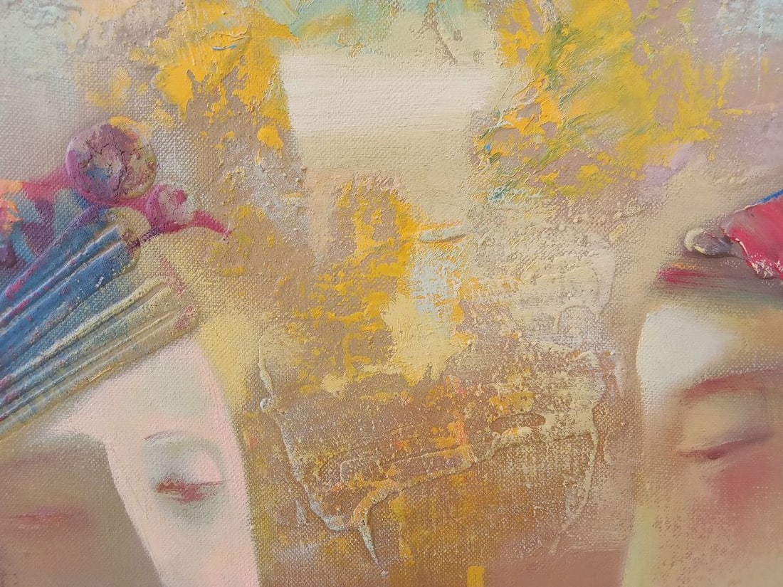 Oil painting Duet Anatoly Borisovich Tarabanov - 8