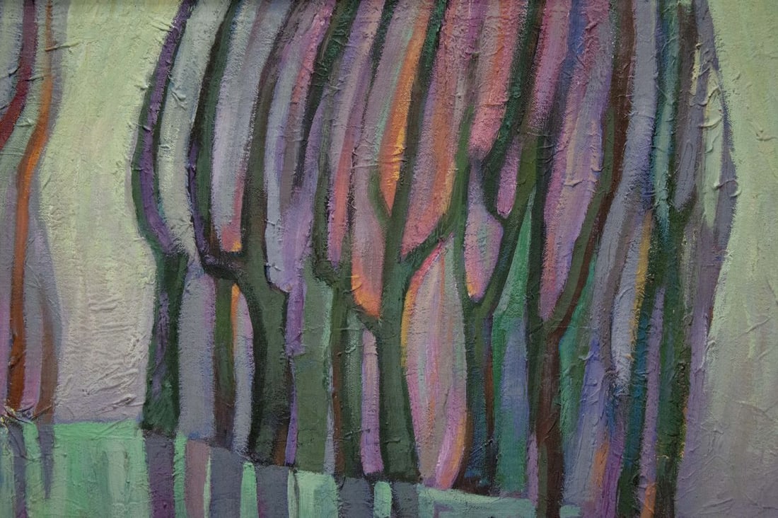 Tempera painting November Khvedchuk Leonid Vladimirovich - 3