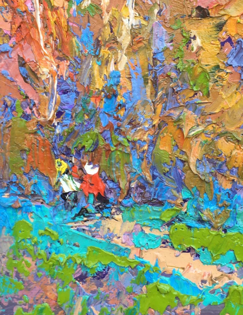 Oil painting Silence Kalenyuk Alex - 3