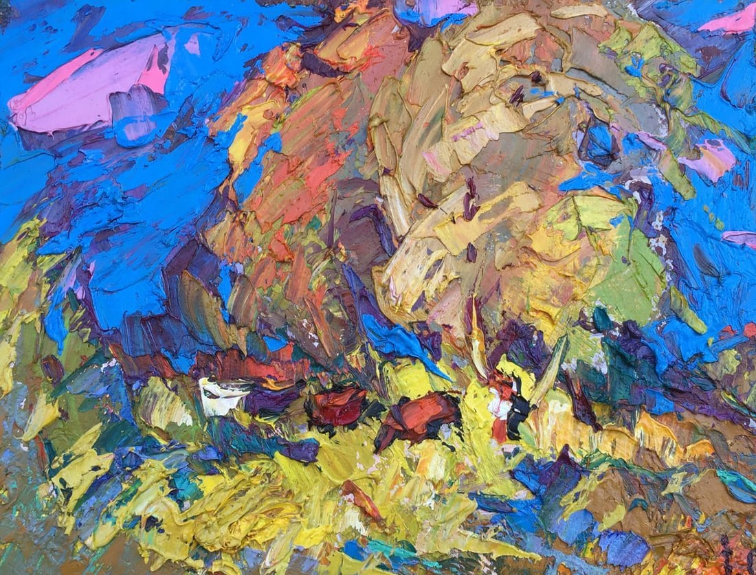 Oil painting Near the forest Kalenyuk Alex - 7