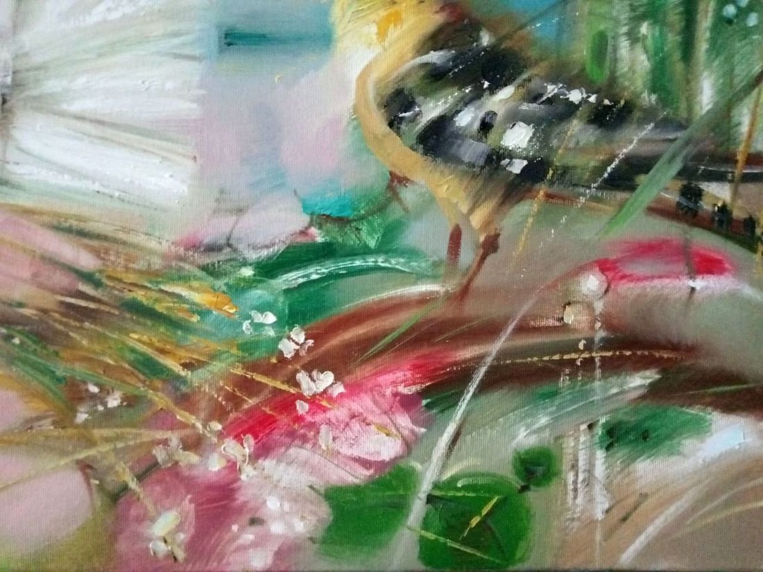 Abstract oil painting Carnival Anatoly Borisovich Tarabanov - 2