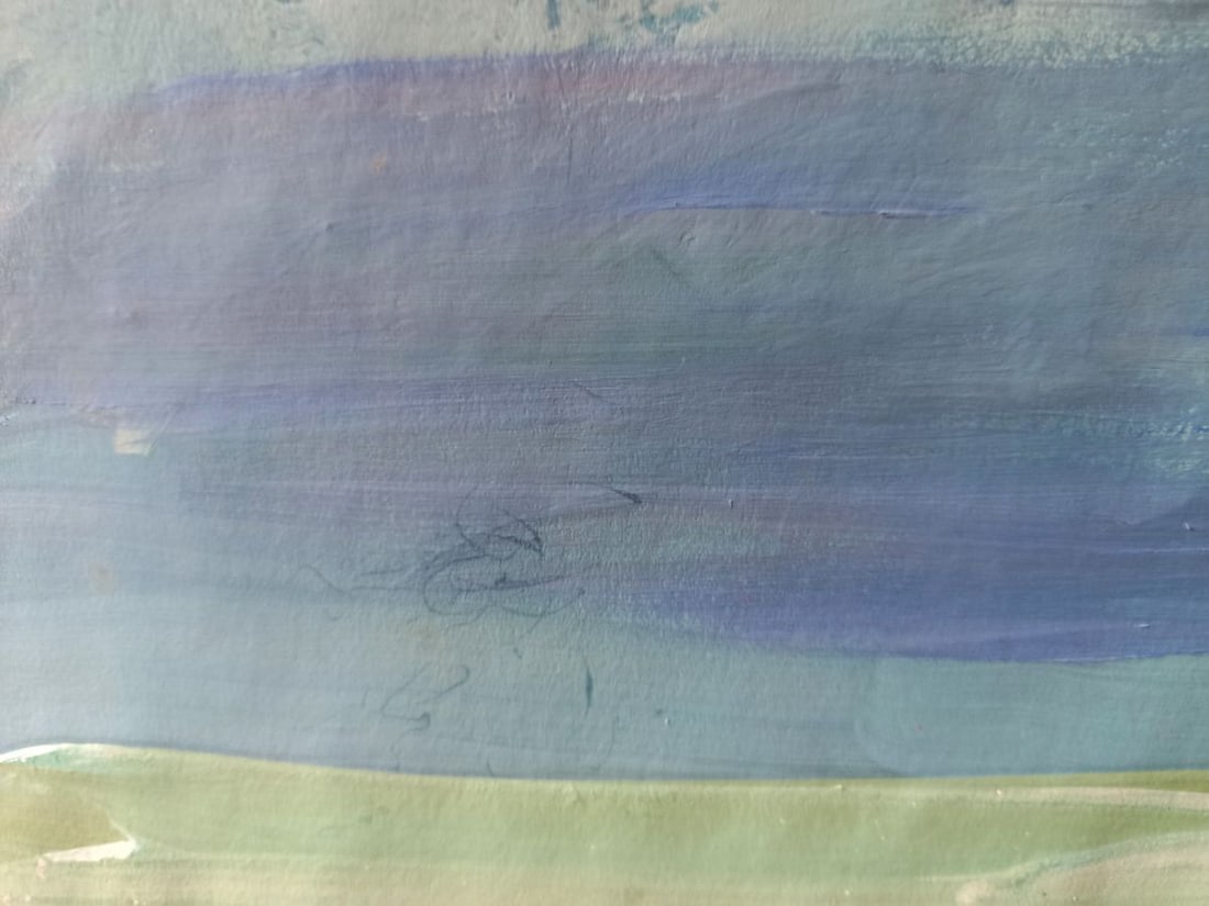 Acrylic painting Woman by the sea Volodymyr Afanasiev - 7