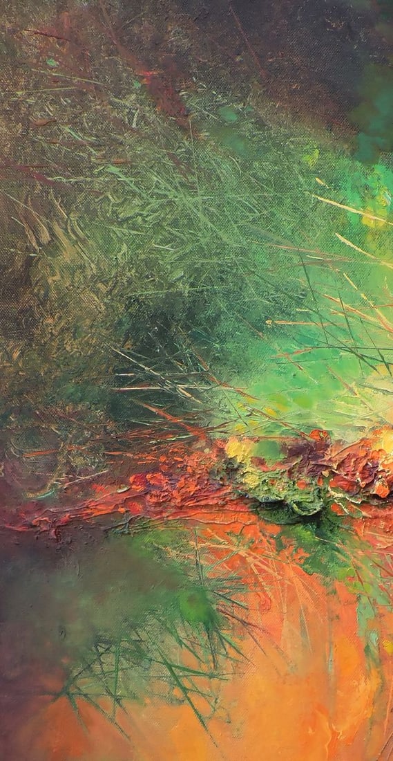 Oil painting Acute interaction Oksana Osnach - 4