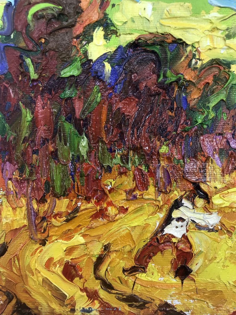 Oil painting Stubble Kalenyuk Alex - 5