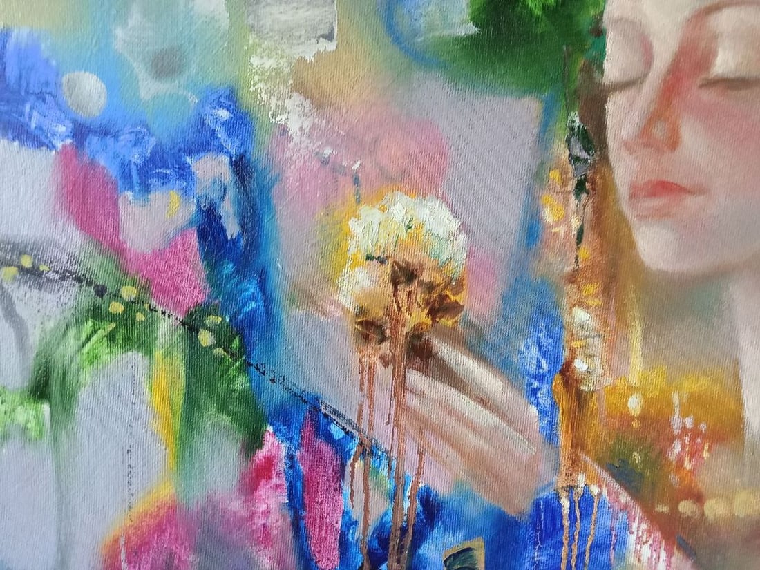 Oil painting Aromas of spring Anatoly Borisovich Tarabanov - 4