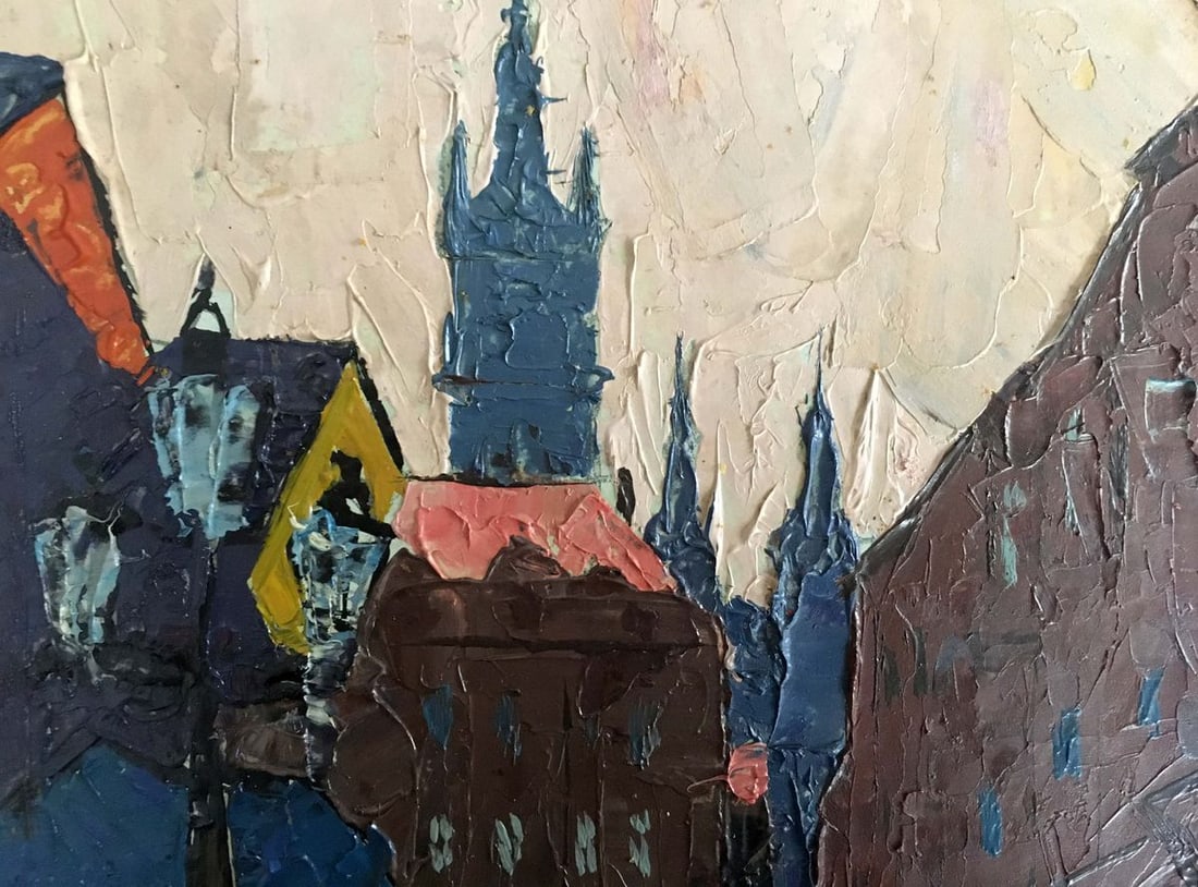 Oil painting London landscape Litvin Vitaliy Sviridovich - 2