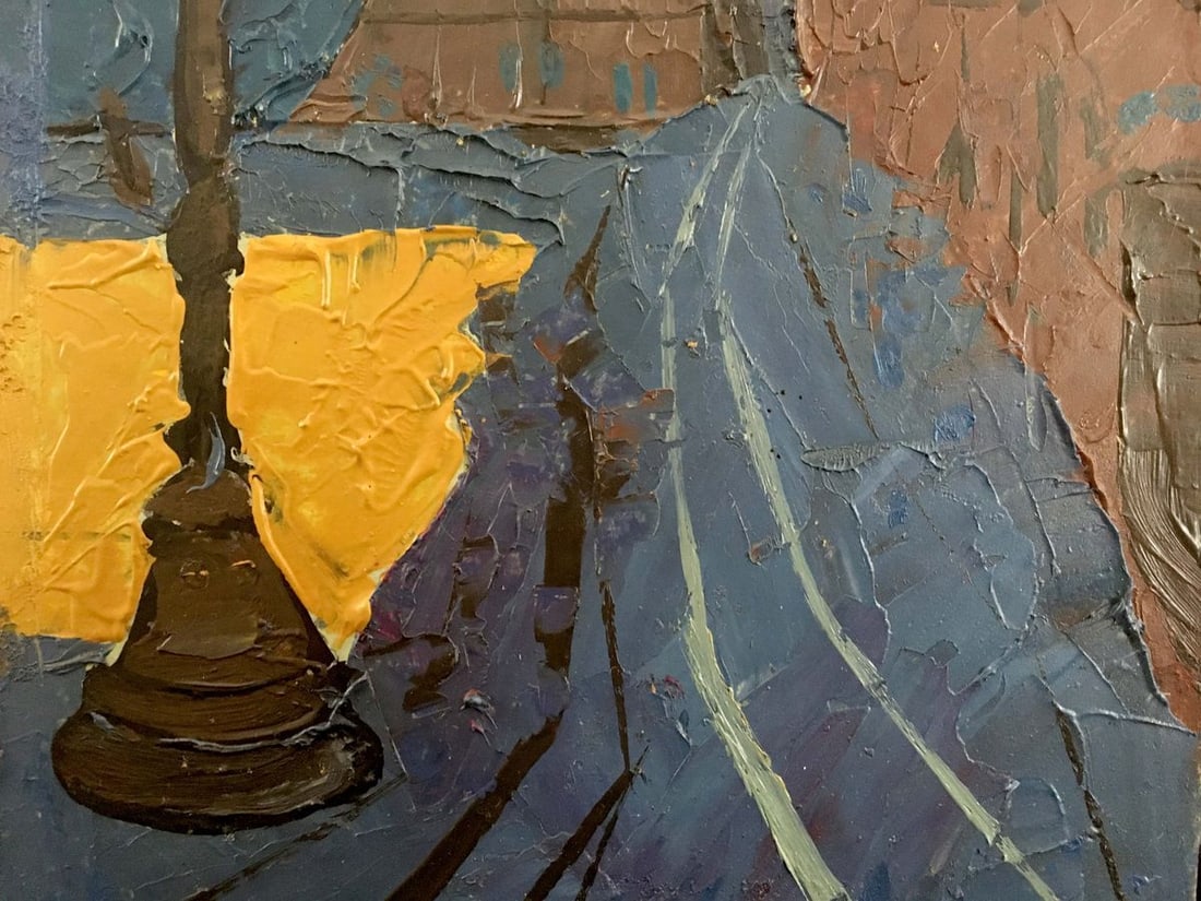 Oil painting London landscape Litvin Vitaliy Sviridovich - 4