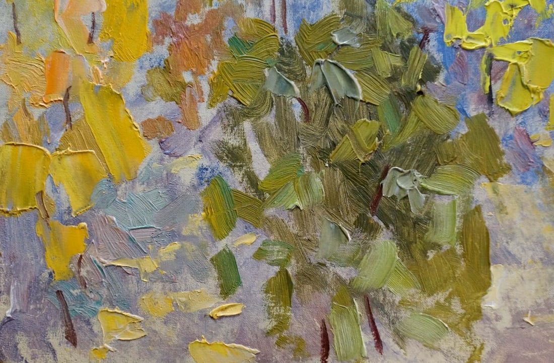 Oil painting Walk in the park Zlyden' Yuriy Fedorovich - 2