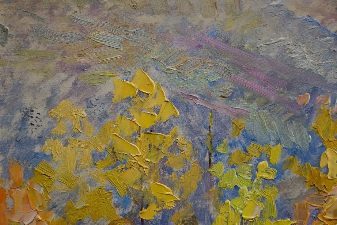 Oil painting Walk in the park Zlyden' Yuriy Fedorovich - 3