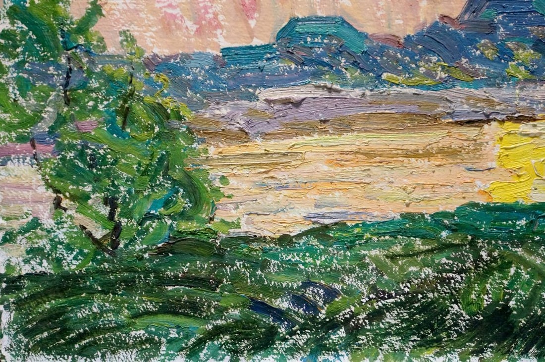 Oil painting Sunset Sevastyanov Viktor Grigorievich - 2