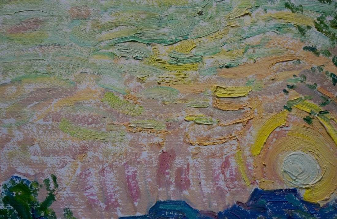 Oil painting Sunset Sevastyanov Viktor Grigorievich - 3