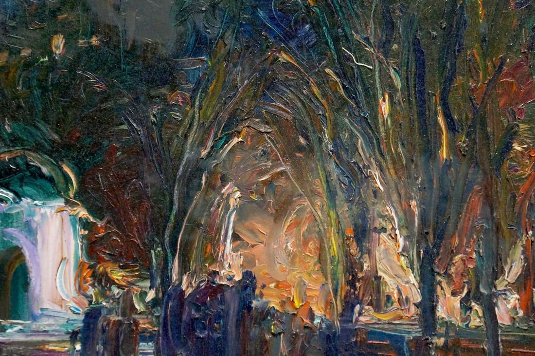 Oil painting Night landscape Klimenko Alexander Ivanovich - 6