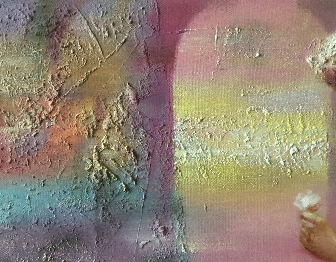 Abstract oil painting Nostalgia Anatoly Borisovich Tarabanov - 2