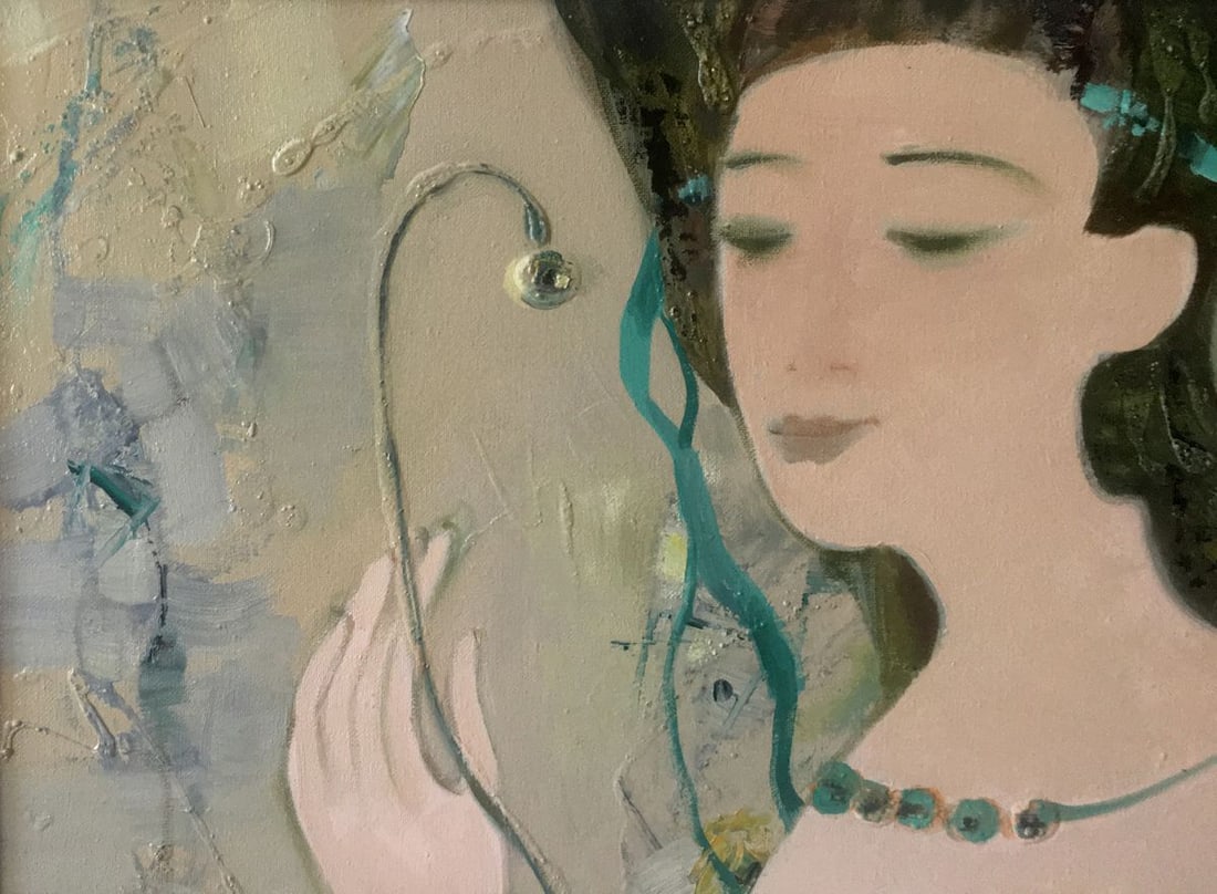 Oil painting Compose Anatoly Borisovich Tarabanov - 2