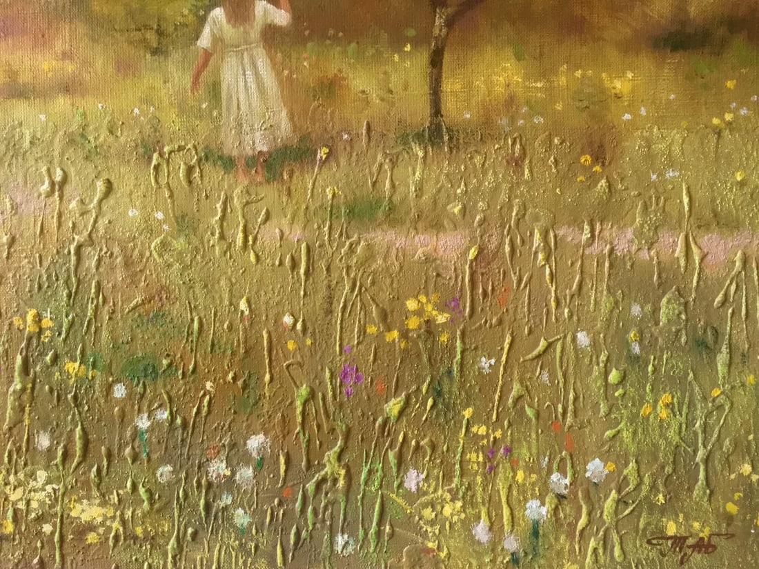 Oil painting Spring gardens Anatoly Borisovich Tarabanov - 10