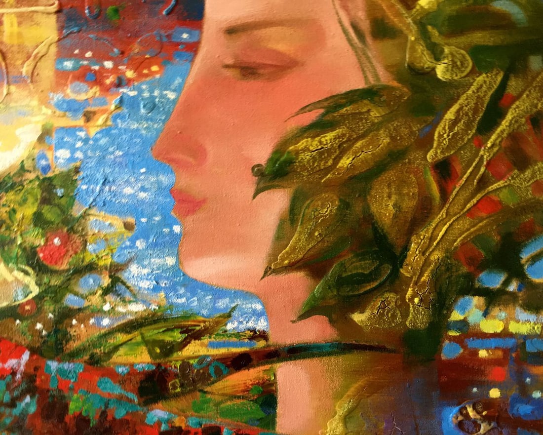 Abstract oil painting Flora and fauna Anatoly Borisovich Tarabanov - 7