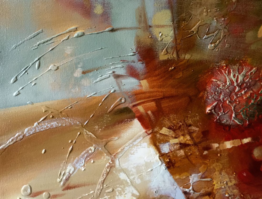 Abstract oil painting Gust of wind Anatoly Borisovich Tarabanov - 2