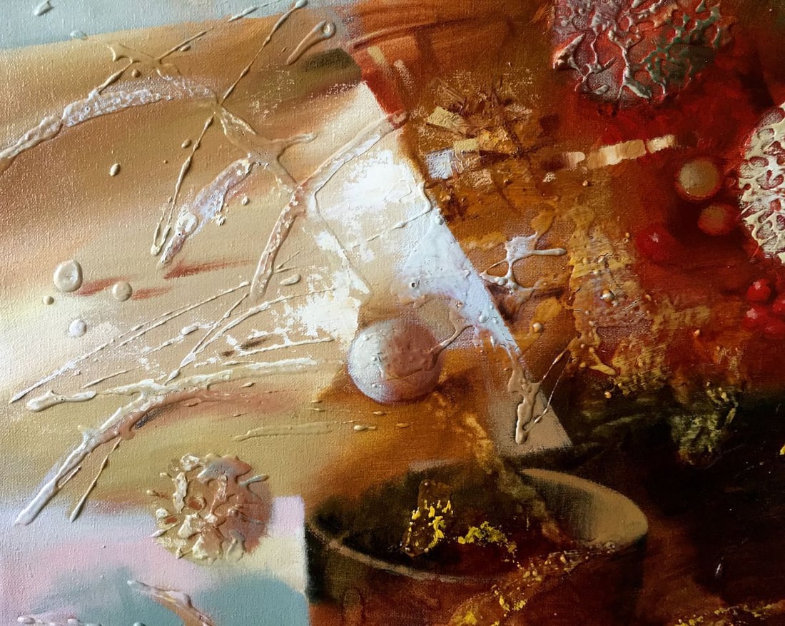 Abstract oil painting Gust of wind Anatoly Borisovich Tarabanov - 5