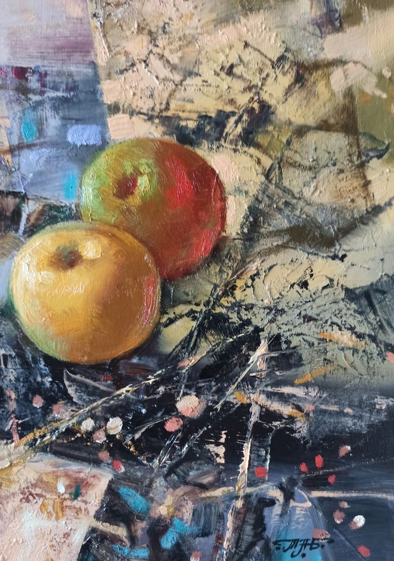 Abstract oil painting Apples Anatoly Borisovich Tarabanov - 6