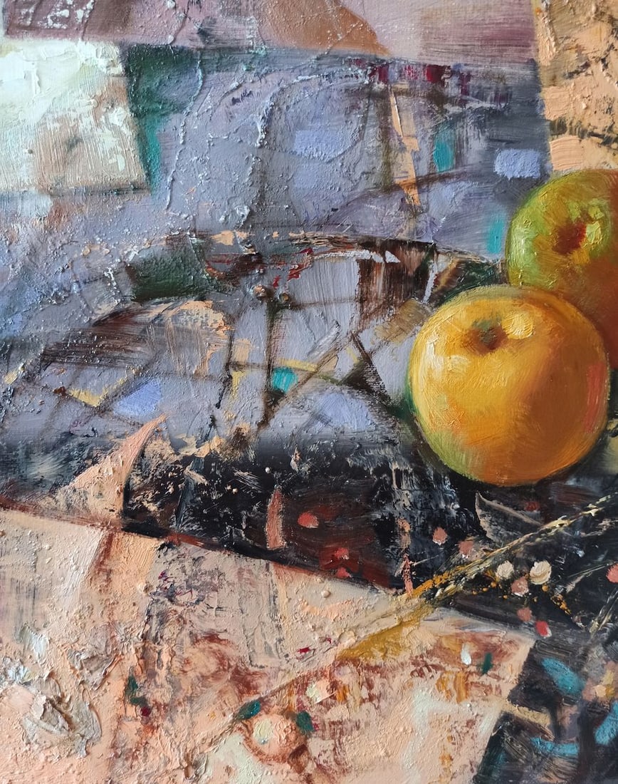 Abstract oil painting Apples Anatoly Borisovich Tarabanov - 7